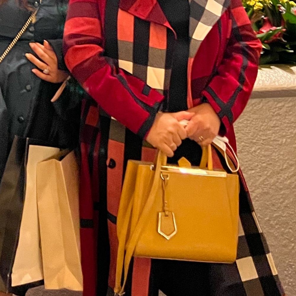Fendi bag yellow
